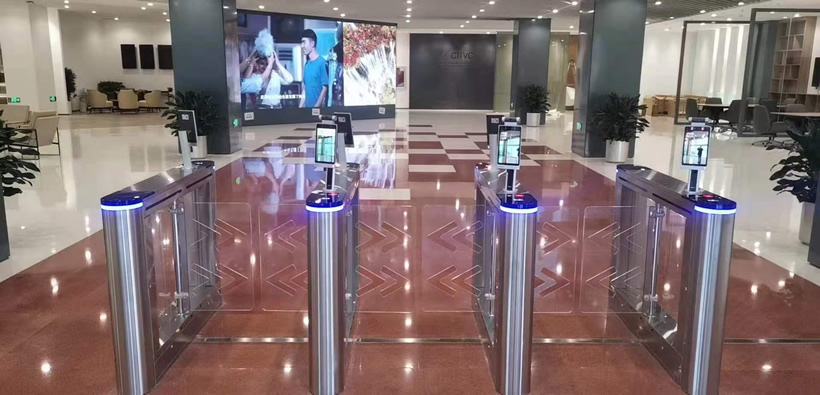 擺閘機效果圖